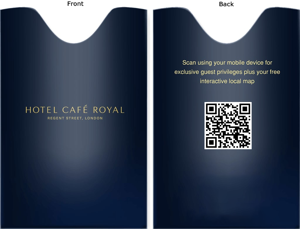 Guest Key Card - Front and Back