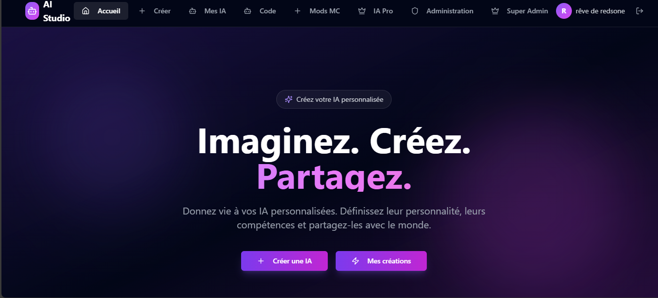 Créateur d'ia template preview