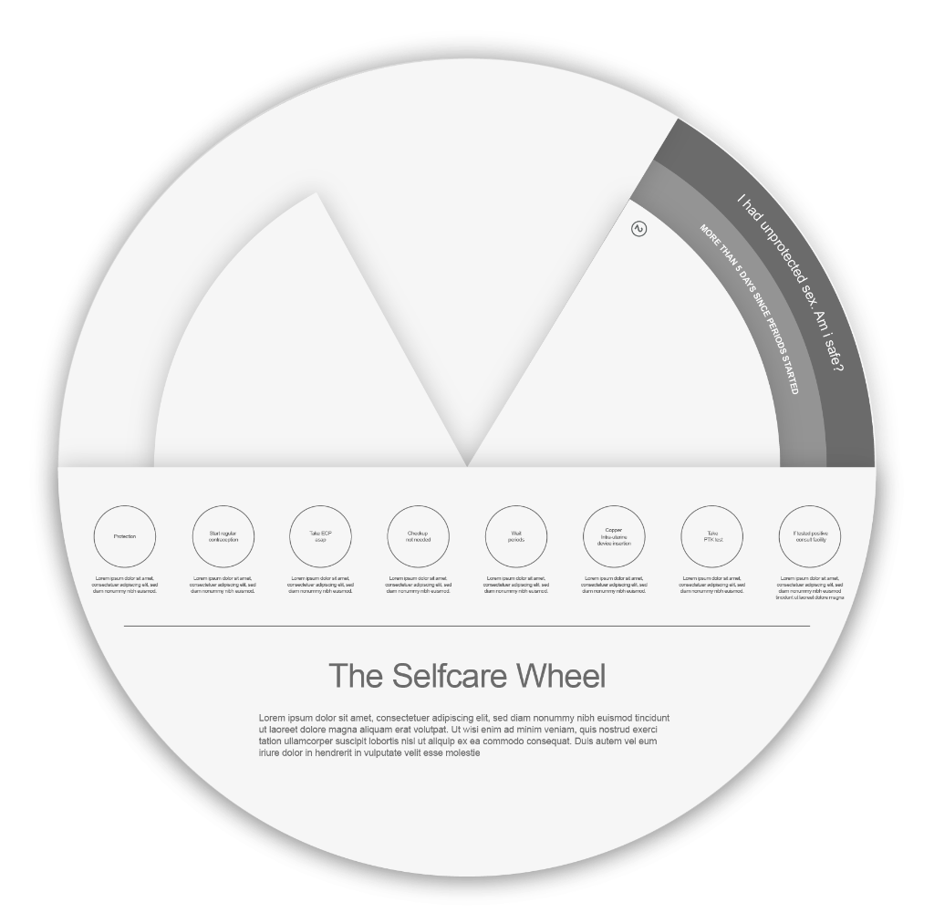 WHO Self-Care Wheel design 5