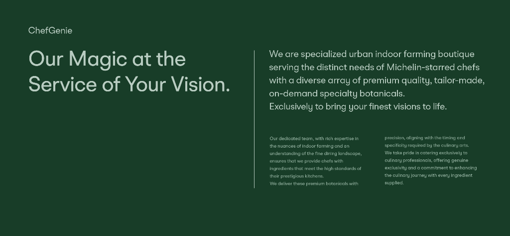 ChefGenie about