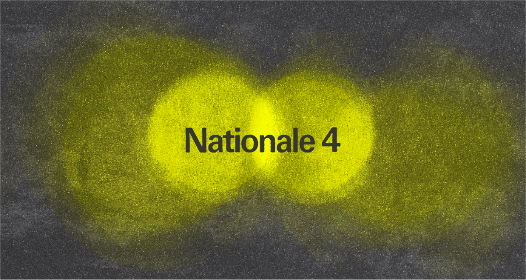 Nationale 4 website and visual identity