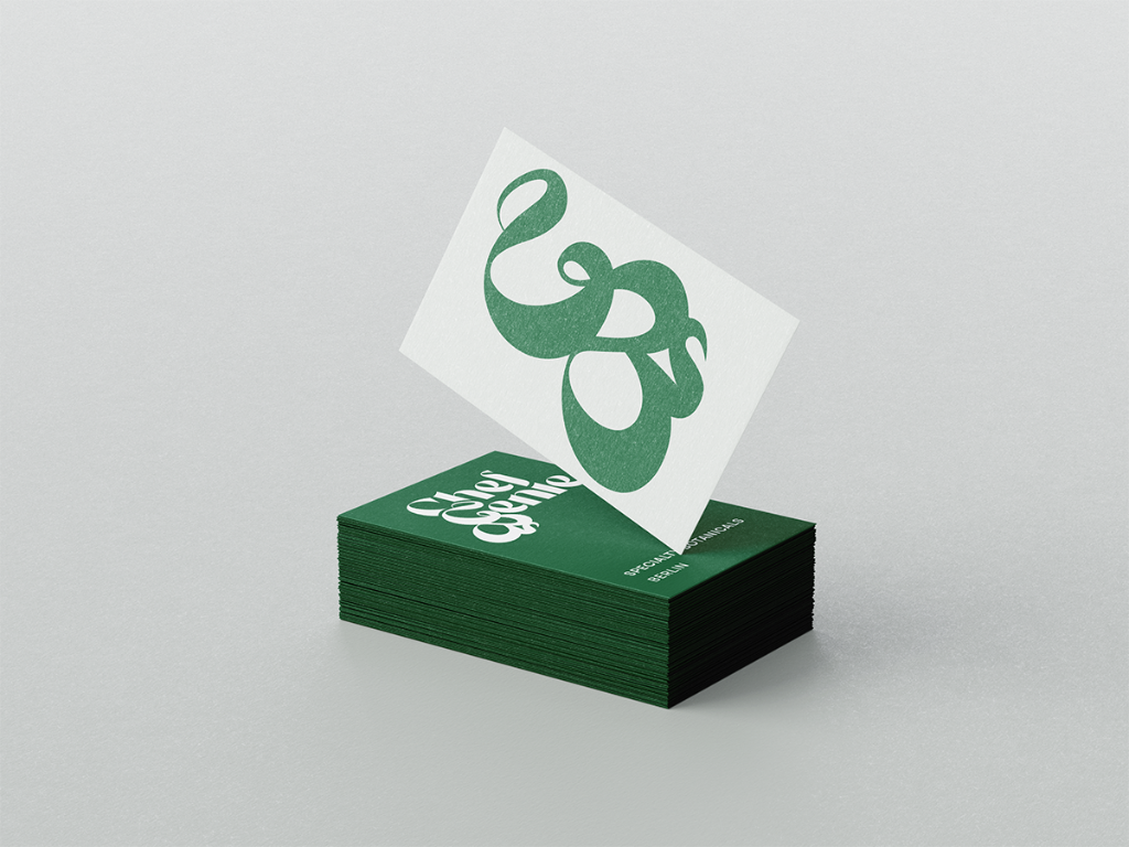 ChefGenie business cards