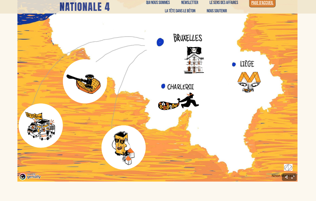 Nationale 4 — Before: original website