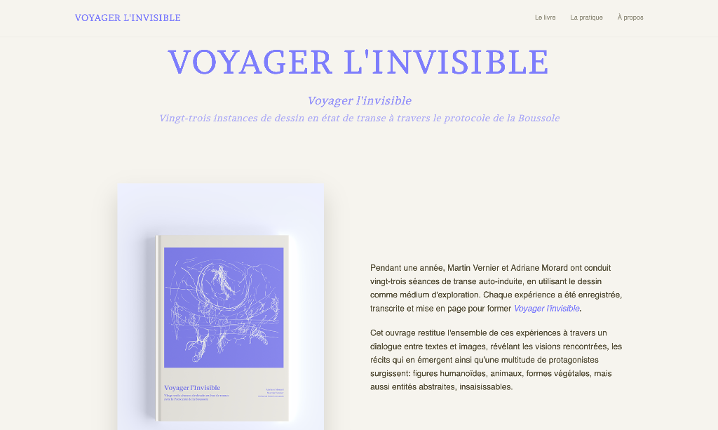 Voyager l'Invisible