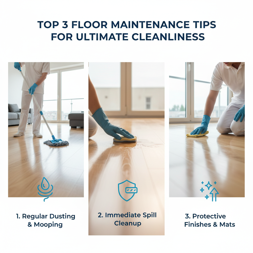 Top 3 Floor Maintenance Tips for Ultimate Cleanliness