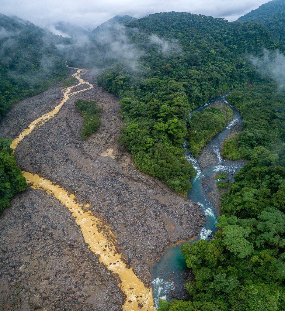 Costa Rica rivers and rainforest