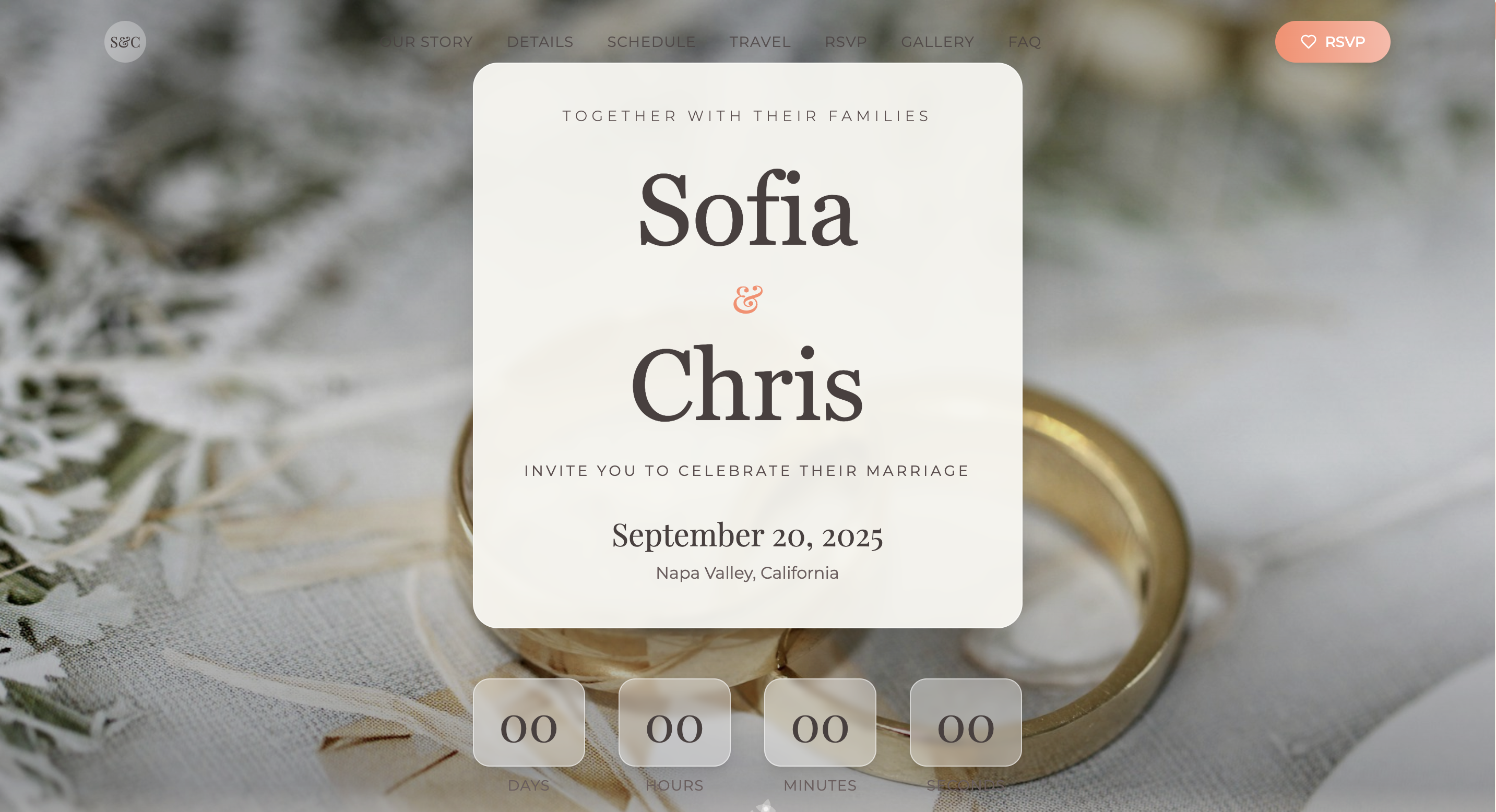 Love Story template preview