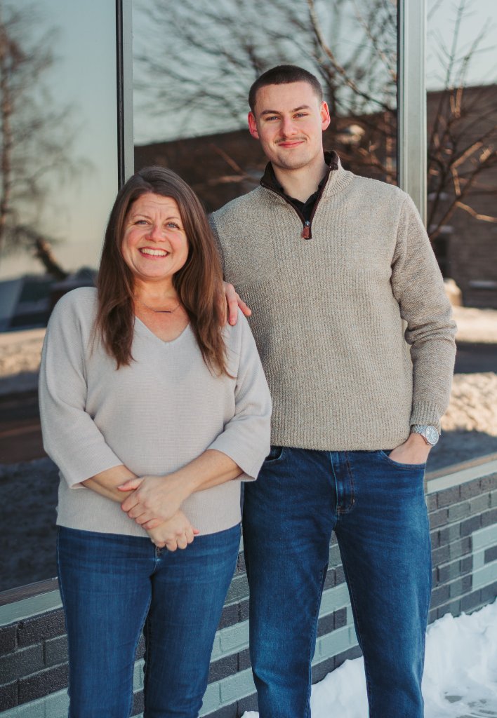 Our Family - Austin and Mom