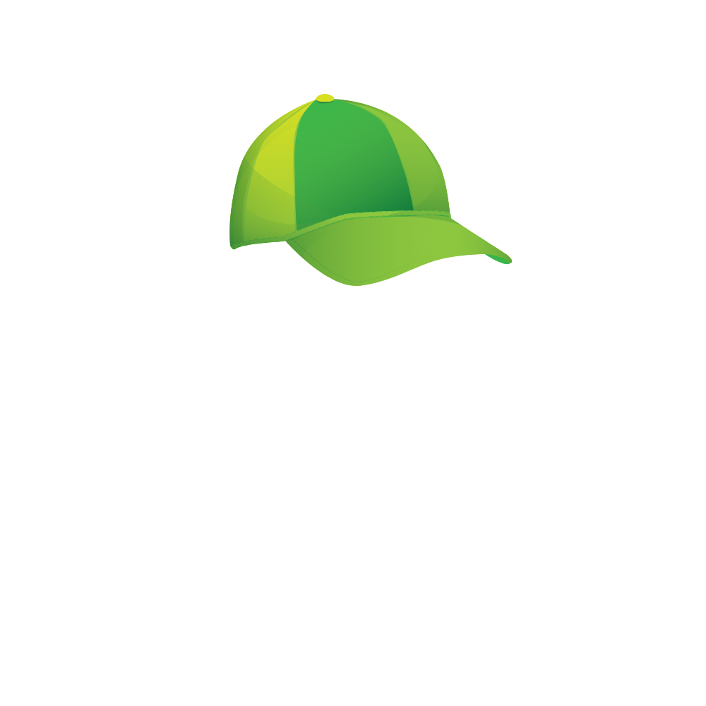 Green Baseball hat