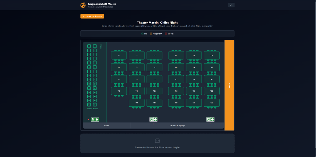 Reservation System Theater Masein 2