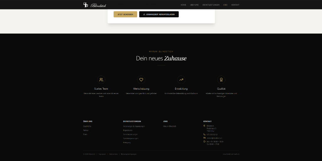 Website Schneiderei Blindstich 4
