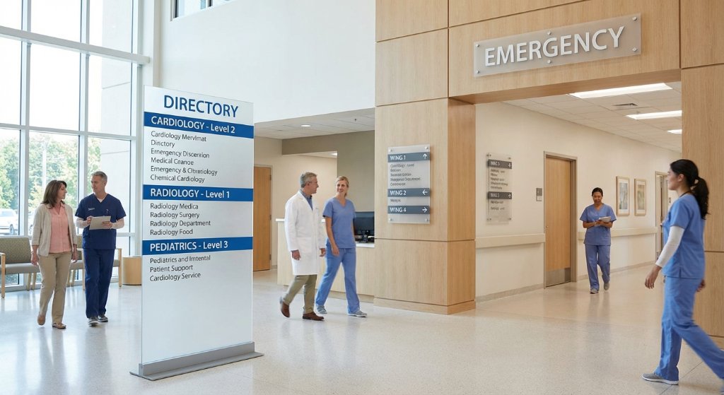 Healthcare Facility Interior Navigation