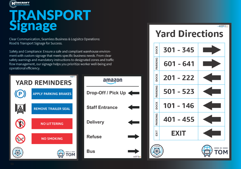 Road & Transport Signage