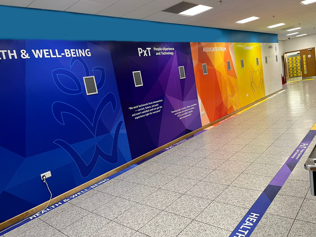 Amazon LBA2 Health & Well-Being Corridor