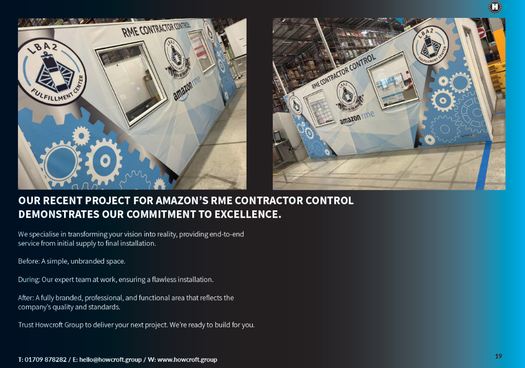 Fabricated Wall Wraps