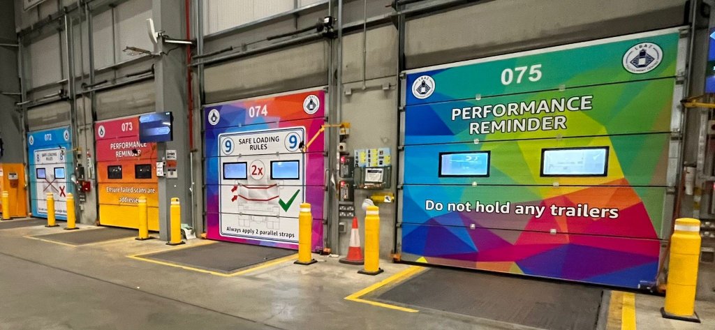 safety signage for Amazon Fulfillment Center (image 5)
