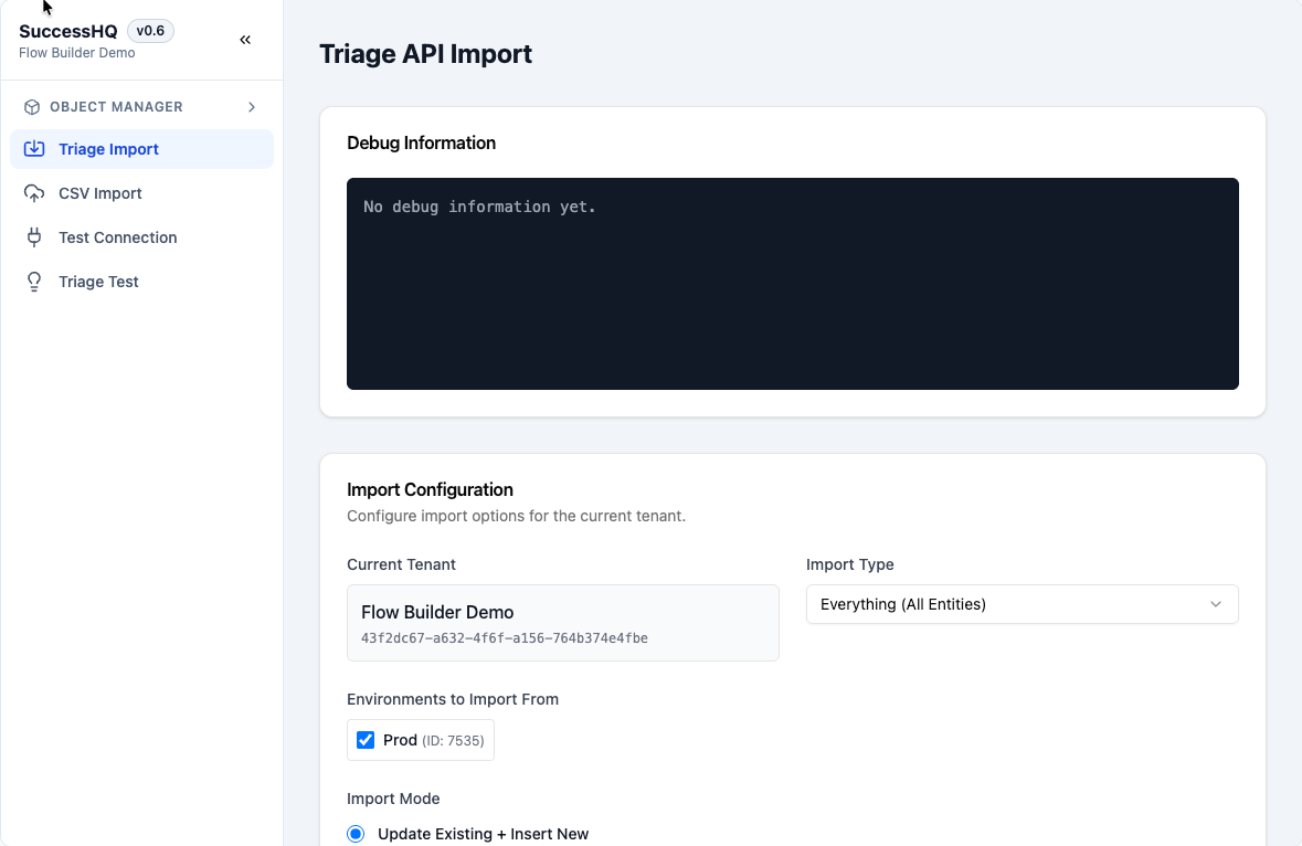 Core App Template template preview