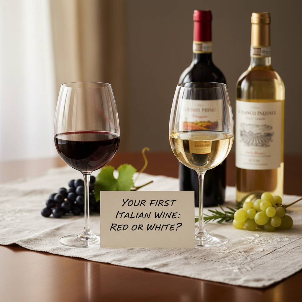 Your First Italian Wine: Red or White?