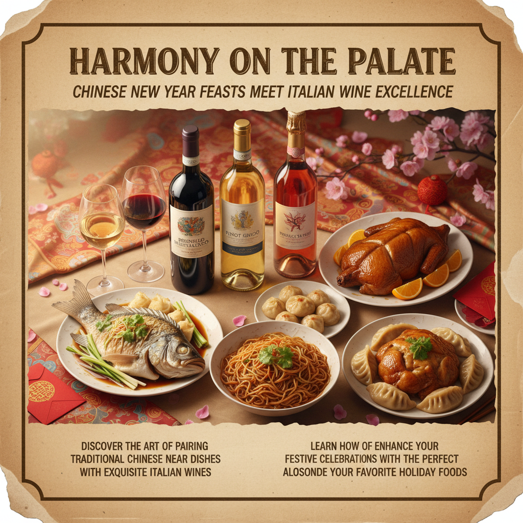 Pairing Chinese New Year Delicacies with Italian Wines