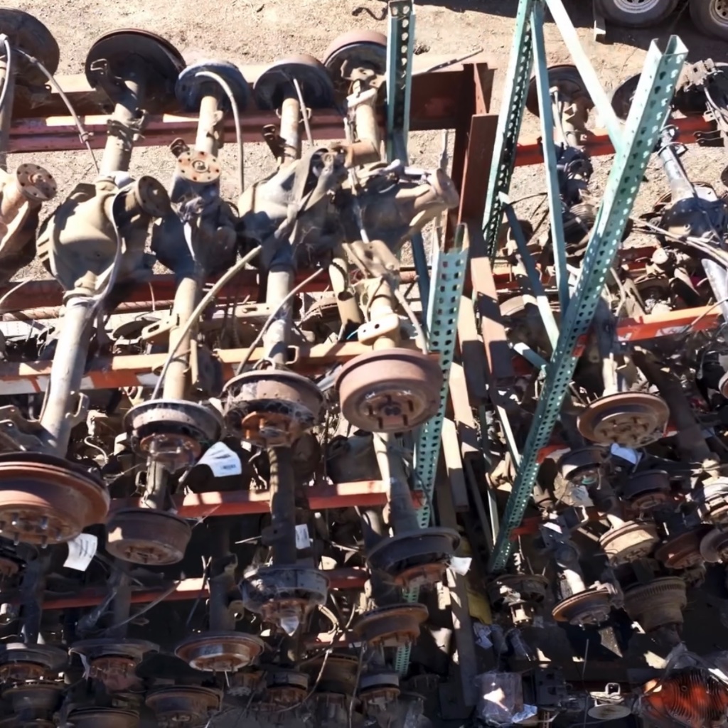 Used engines for sale at our Salinas California auto parts facility