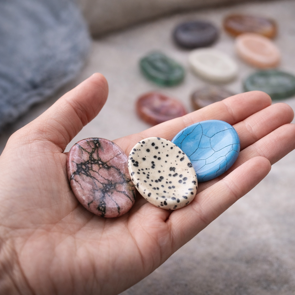 Gemstone Worry Stone