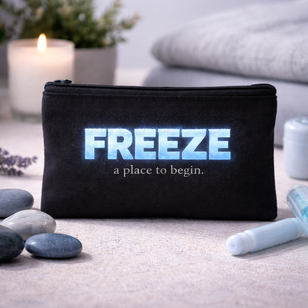Black Canvas Pouch