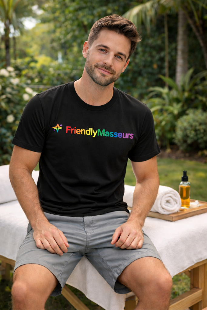 Gay-friendly massage therapist providing professional wellness services