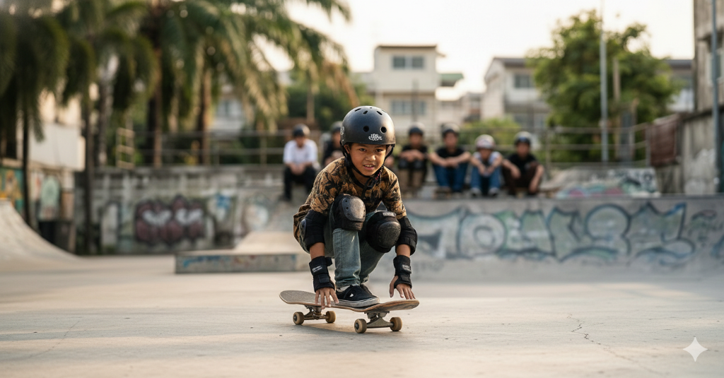 Building Confidence Through Movement - Educational article about youth development and skateboarding