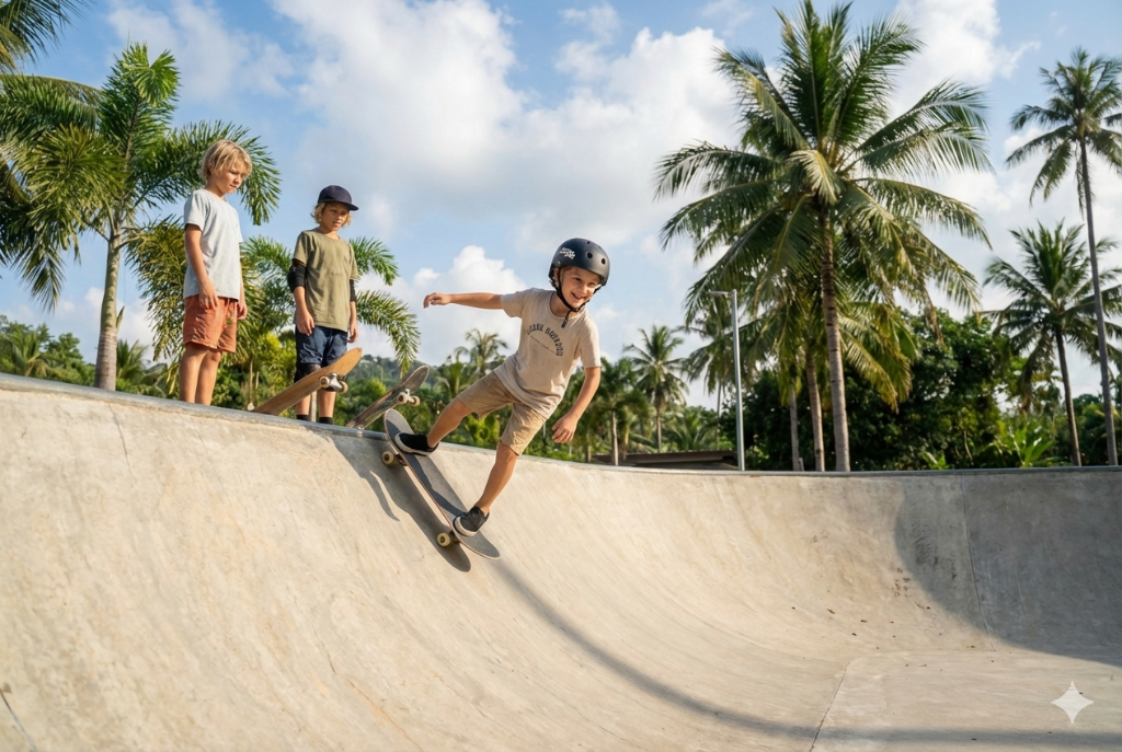 Confidence Through Movement - Youth development program combining skateboarding and creativity