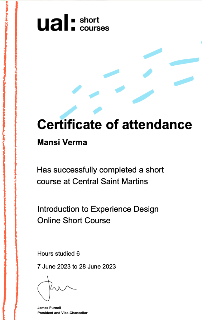 Introduction to Experience Design