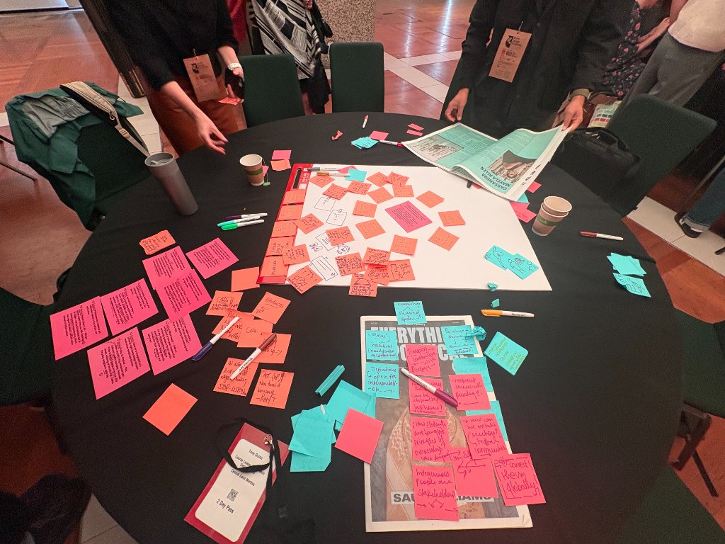 Participatory design workshop in action