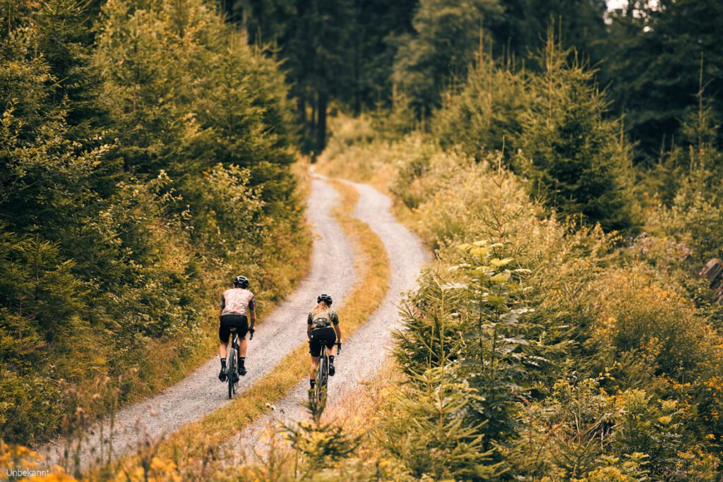 Gravel-Strecke im Sauerland
