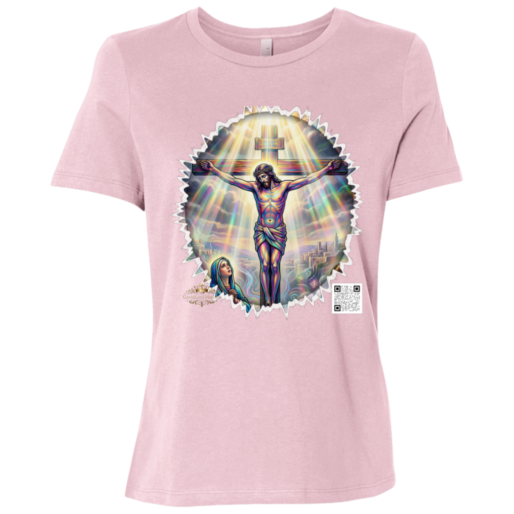 Bella+Canvas Ladies Relaxed Jersey Tee - Cross