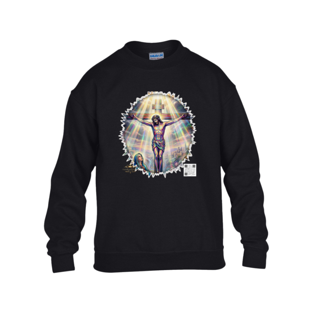 Gildan Kids Heavy Blend Crew - Cross