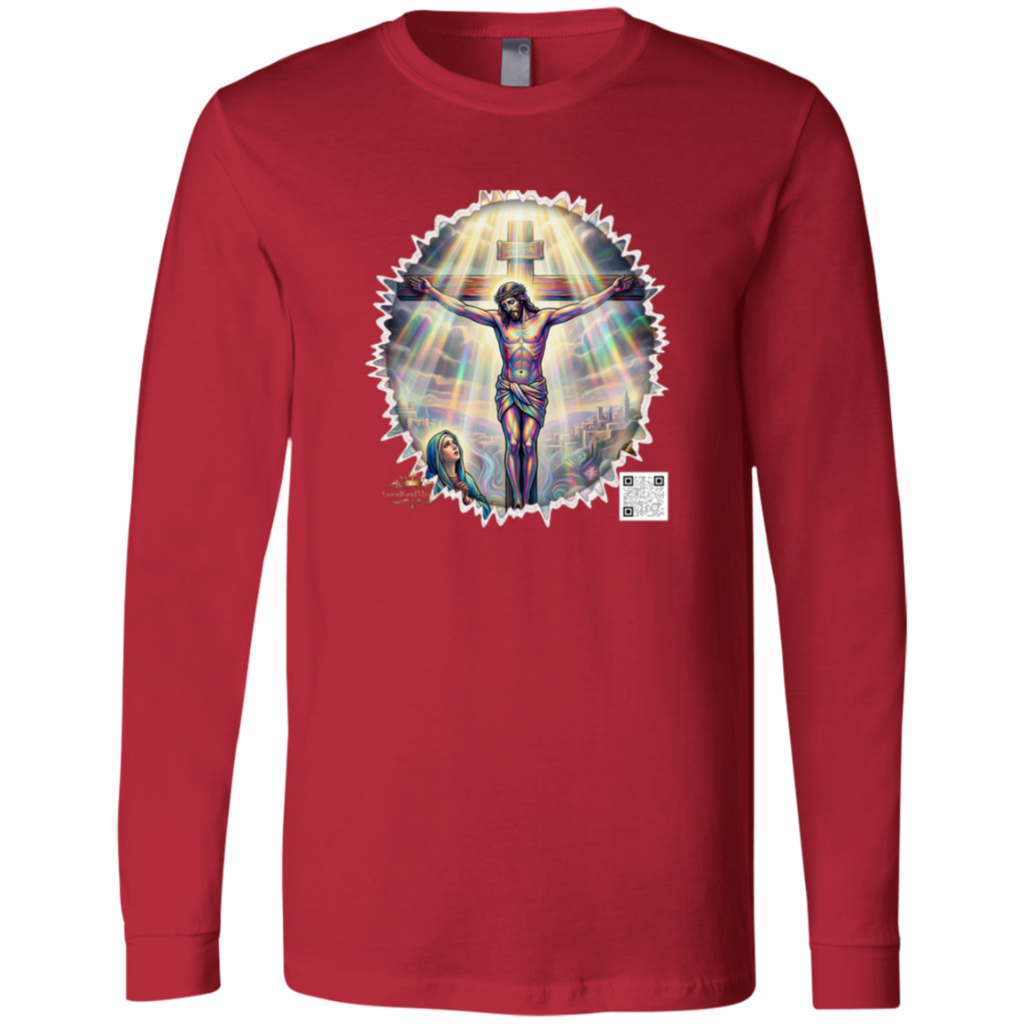 Bella+Canvas Men's LS Tee - Cross