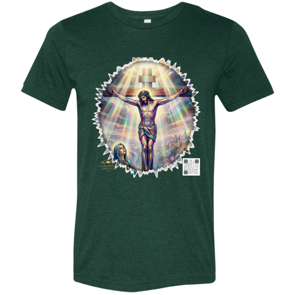 Bella+Canvas Triblend Tee - Cross