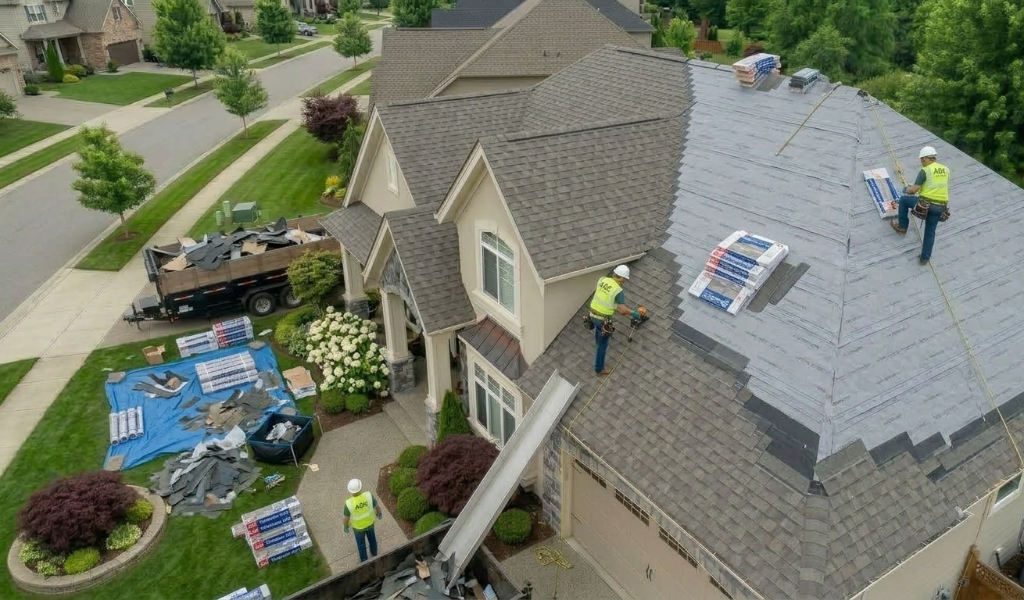 Shingle Installation