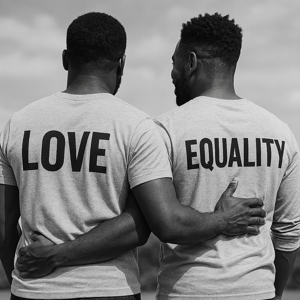Hands connecting in community