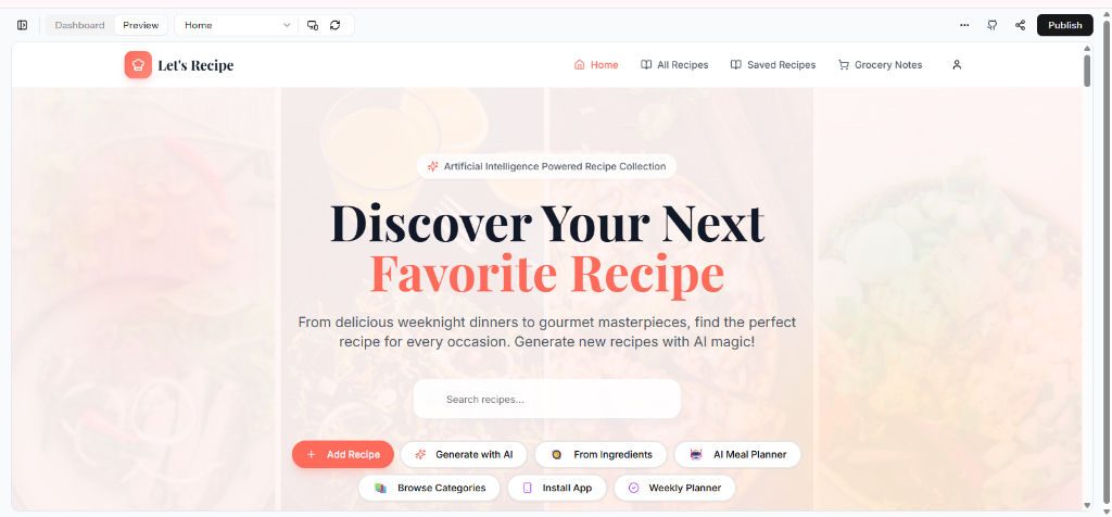 Let's Recipe