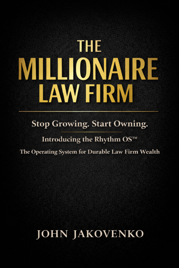 The Millionaire Law Firm — Stop Growing. Start Owning.