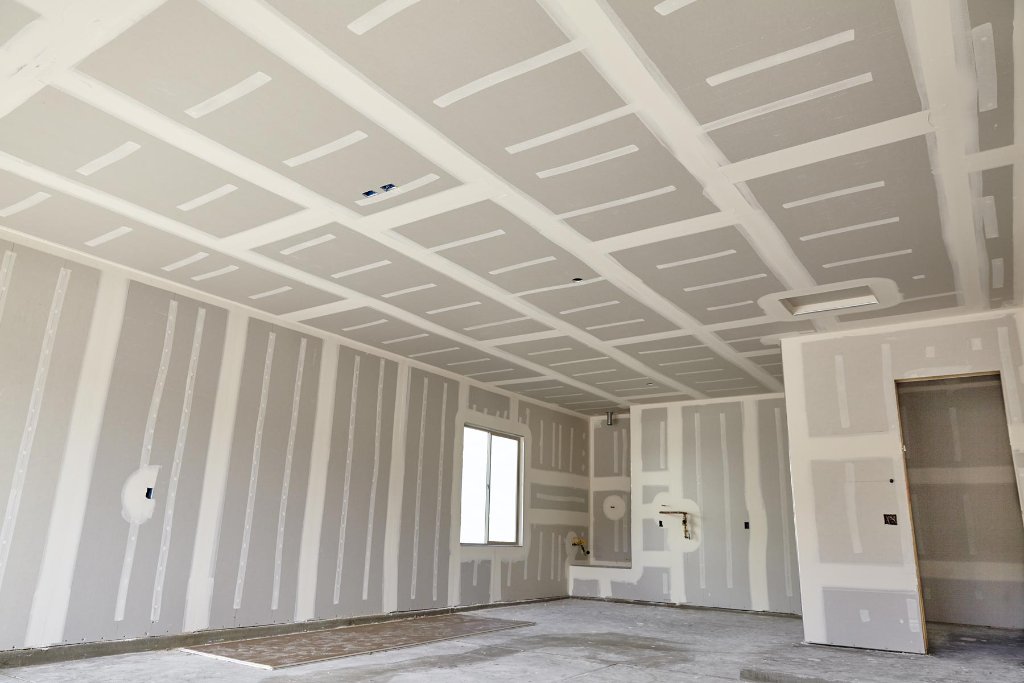 Professional drywall installation