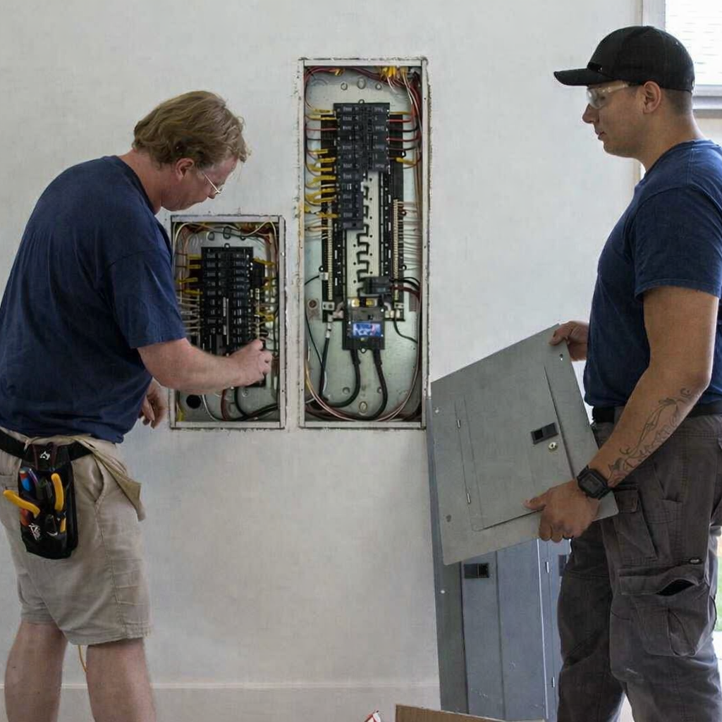 Panel inspection
