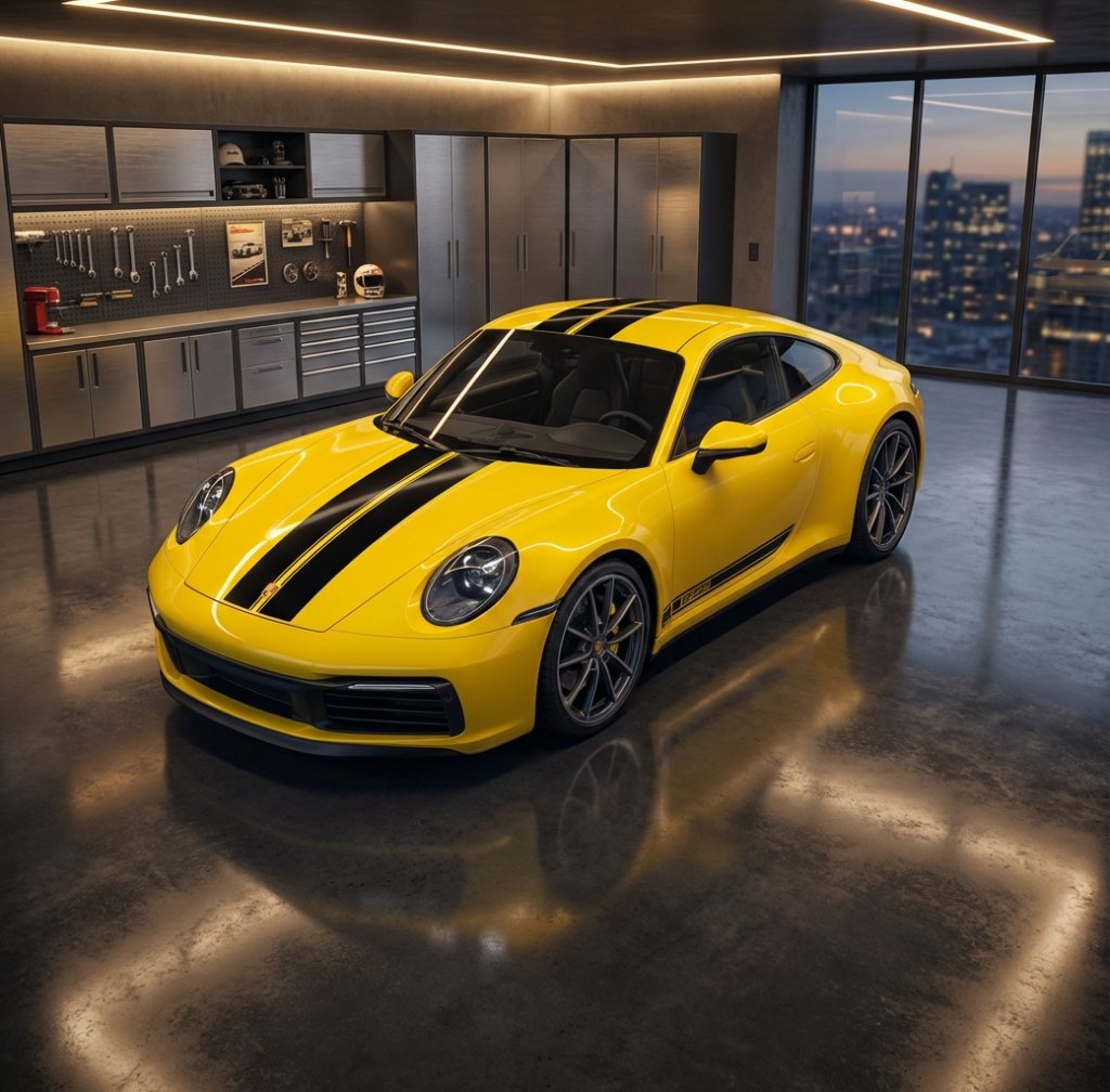 Cayman & Boxster Hood & Roof Dual Stripe Kit
