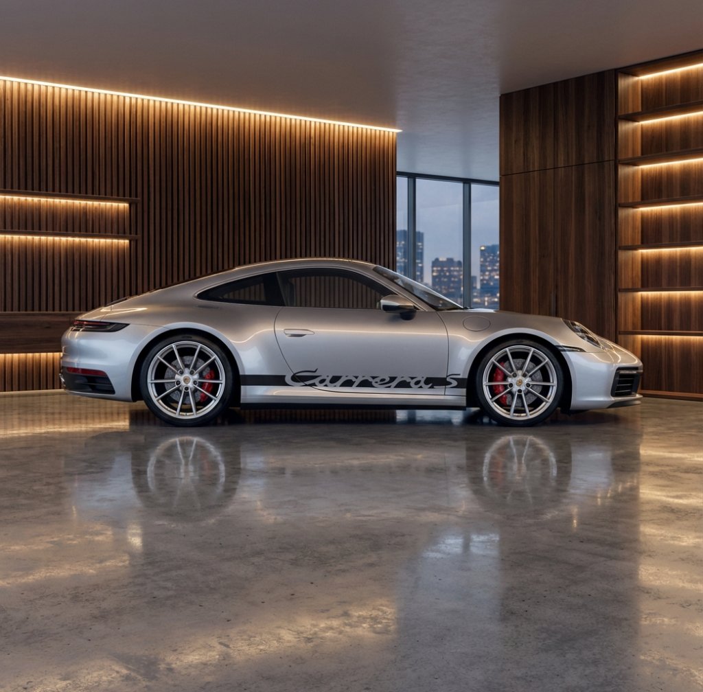 911 Carrera S Elegant Side Stripe