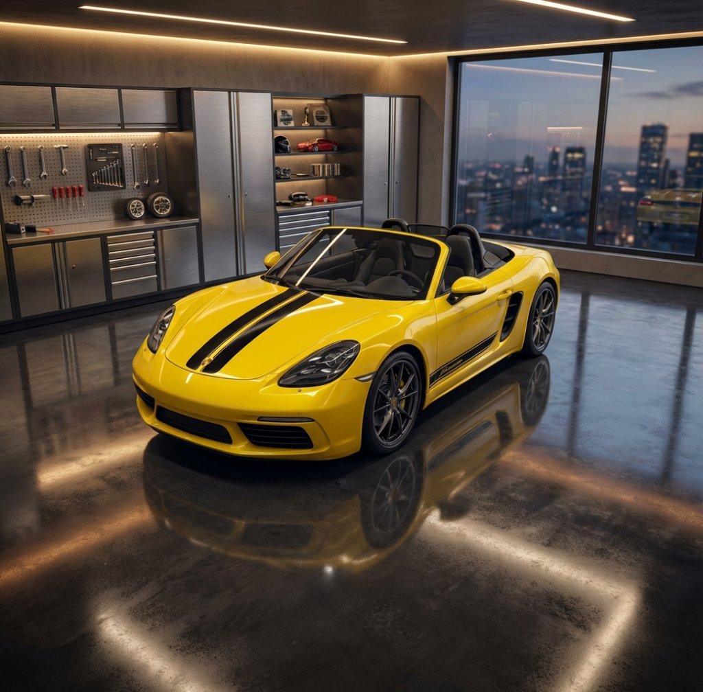 Double Contoured Stripes - Yellow/Black Gloss