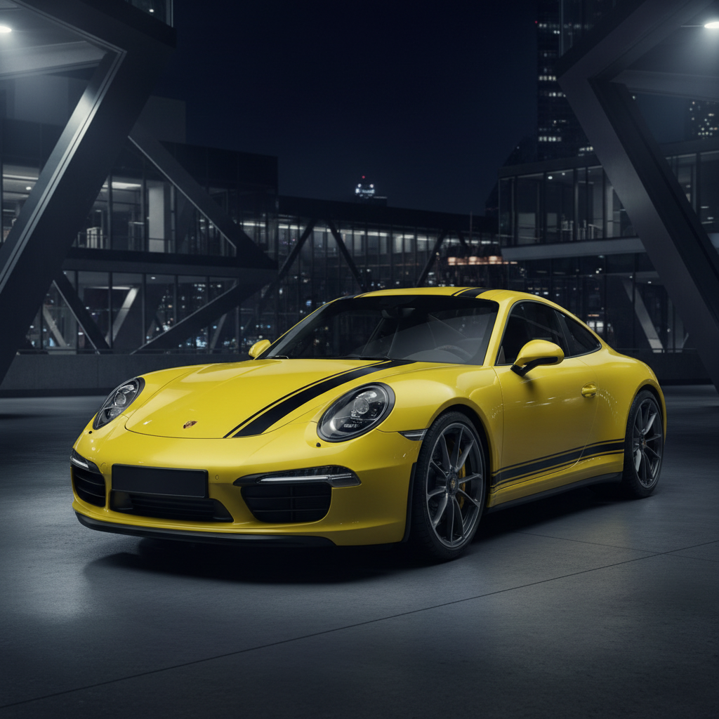 Asymmetrical Racing Stripes Kit - 911 Carrera
