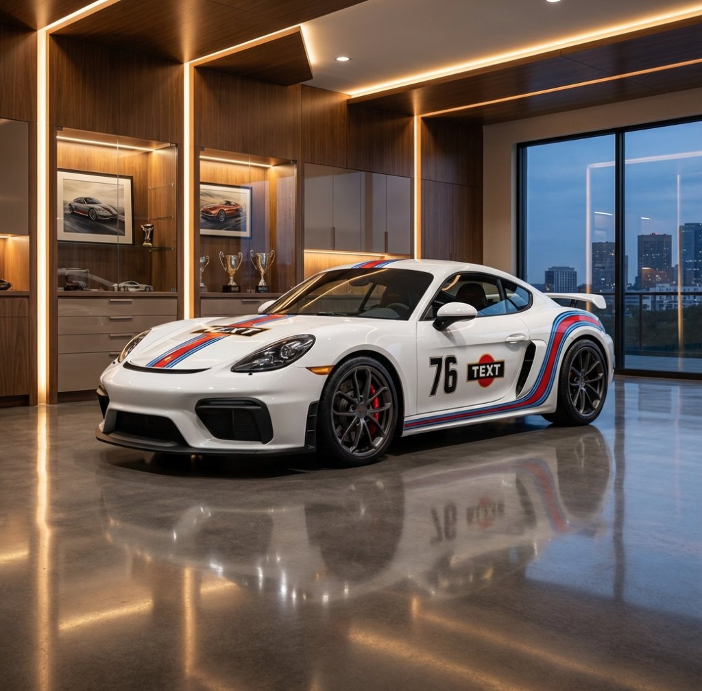 Martini Side Graphics with Custom Text