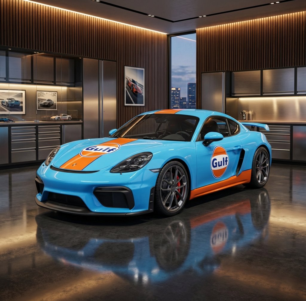 Gulf Racing Livery Kit