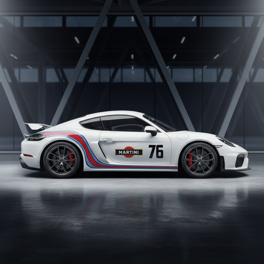 Martini Side Strips Kit - Cayman/Spyder