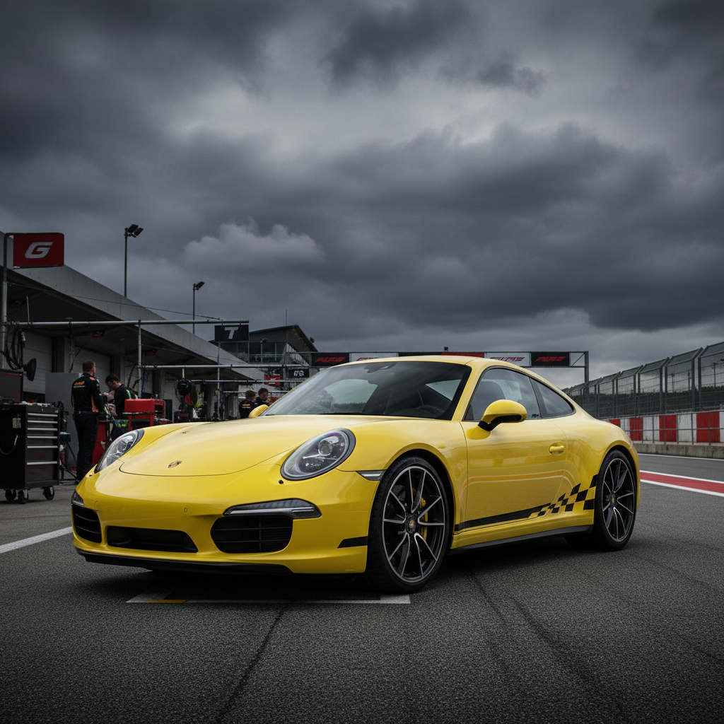 Checkered Flag Racing Side Stripes - 911 Carrera